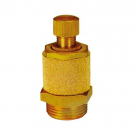 SB-08G Пневмоглушитель с бронзовым дросселем G1/4