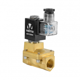 SVF-T-015-BN-220AC Клапан соленоидный запорный, НЗ, DN 15, 1/2"