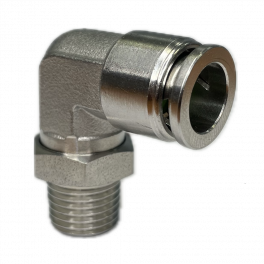 SPL10-02S1P Штуцер угловой нерж PT1/4 10мм
